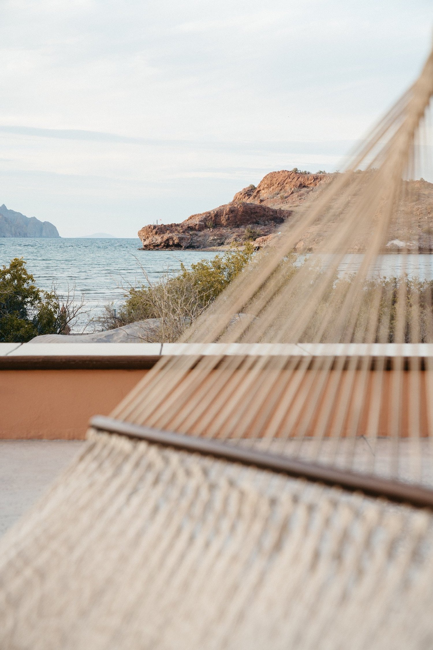 Hammock over the coast
